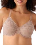 Wacoal Women's Visual Effects Minimizer Bra, Slate, Roebuck, 38DD