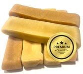 Himalayan Yak Cheese Dog Chew - Himalayan Dog Chew - PSS - *(Medium 6 Count)* (Small-M-L-XL-Jumbo) - Cheese Bones for Dogs - Yak Cheese - Dog Chew - Fromage De Yak Pour Chien - Long Lasting Dog Chew