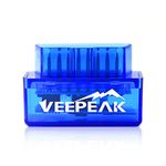 Veepeak Mini Bluetooth OBD II Scanner for Android Only, Auto Check Engine Light Code Reader Car Diagnostic Scan Tool