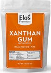 Xanthan Gum (1kg/32oz/1000g) by Elo's Premium| Packaged In Canada| 100% All-Natural Thickener, Stabilizer, Binding Agent| Non-GMO, Organic, Vegan, Non-MSG, & Keto| Food Grade Xanthan Gum Thickener for Soups, Sauces, Smoothies, Shakes, & more