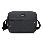 Packit Freezable Lunch Bag - Black - Cooler Pack - fold Flat and Freeze