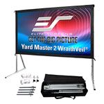 Elite Screens Yard Master 2 DUAL Projector Screen, 180-INCH 16:9, Front and Rear 4K/8K Ultra HD, Active 3D, HDR Ready Indoor and Outdoor Projection, OMS180H2-DUAL |US Based Company 2-YEAR WARRANTY