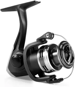 Ashconfish KF Spinning Fishing Reel,New Glass Fiber Frame,7+1BB,5.2:1 Gear Ratio,2 Line Cup Style,for Freshwater and Saltwater Spinning Fishing Reels (Deep Spool Line Cup(KF), 5000)