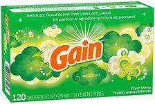 Gain Original Dryer Sheets, 120 Count