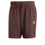 adidas Men's AEROREADY Essentials Chelsea Small Logo Shorts, Shadow Brown F23, S