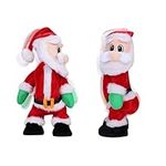 Twerking Santa Claus Twisted Wiggle Hip Santa Claus Singing Dancing Electric Christmas Santa Gift Plush Xmas Figure Ornament