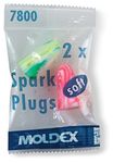 Moldex 7800 Spark Plugs Earplugs, 200 Units/Box