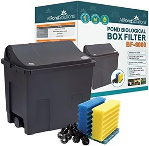 allpondsolutions Small Fish Pond Filter Box - Koi/Goldfish - Garden Ponds up to 6000L