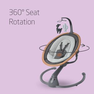 Maxi-Cosi Cassia Electric Baby Swing – Soothing Motion, Adjustable Seat
