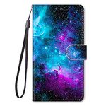 Cxzaqwer Case for Xiaomi Redmi Note 13, Redmi Note 13, Stand Function, Card Slots, Protective Case for Note 13, Starry Sky