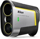 NIKON COOLSHOT 50i GII Golf Laser Rangefinder | Rainproof Portable 6X Monocular Optics with Dual Locked ON Quake Flagstick Detection, Continuous Scan & Magnetic Mount | Golf & Actual Distance Modes