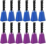 Pelopy 12 Pcs Large Cow Bell 9 '' C