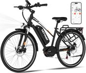 HITWAY Electric Bike for Adults, 28" Electric Bicycle Commute E-bike with 36V 12/13Ah Removable Battery, 250W Motor, 7-Speed Gear, City E Bike Ebikes Assist Range up to 35-100Km