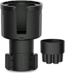 Swigzy Car Cup Holder Expander Adapter (Long Base) - Holds Hydro Flask, Yeti, Nalgene, Large 32/40 oz. Bottles & Big Drinks