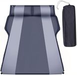 SUV Air Mattress Car Bed Camping Cushion Pillow Upgraded Thickened and Universal Car Mattress Camping Portable Sleeping Pad for Travel Use in Your Car RV Mini-Van MPV Trunk