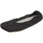 Isotoner Stretch Jersey Ballet, Women’s Low-Top Slippers, Black (Black), Small (UK 3-4) (36/37 EU)