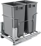 YITAHOME 2x35L Pull Out Kitchen Bin