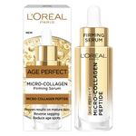 L'Oréal Paris Peptide Serum for Lifting, Age Perfect Micro-Collagen Rejuvenating & Lifting Serum, Firms Sagging Skin, Boosts Radiance & Reduces Age Spots, 30ml