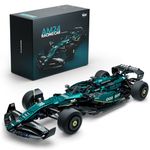 Nifeliz AM24 Formula 1 Racing Car and Watch Model Building Set, 1:8 Scale Collectible Set for Adults, Authentically Detailed Build and Display Model for Home or Office Décor (2351+486 PCS, NF10279)