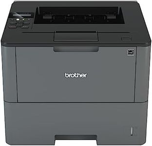 brother HL-L6200DW Mono Laser Printer - Single Function, Wireless/USB 2.0/Network, 2 Sided Printing, A4 Printer, Business Printer, Grey/Black, Large