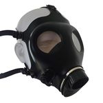 Israeli Style Rubber Respirator Mask NBC Protection for Industrial Use Chemical Handling Painting, Welding, Prepping, Emergency Preparedness KYNG TACTICAL Mask Only (Filter Sold Separately)