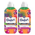 Comfort Creation Concentrated Fabric Conditioner with 100 Days of Long Lasting Fragrance and Softness Intense Liquid Fabric Softener 30 Washes, 900 ml (Passion Bloom, Buy 2)