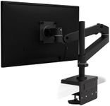 Ergotron – Upgraded LX Pro Premium Monitor Arm, Single Monitor Desk Mount – fits Flat Curved Ultrawide Computer Monitors up to 34 Inches, 4 to 22 lbs, VESA 75x75mm or 100x100mm – Tall Pole, Black