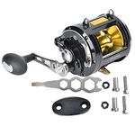 Dilwe Spinning Reels Saltwater, Heavy Duty Fishing Spinning Reel Fishing Conventional Jigging Reel Reels for Sea Fishing Fishing