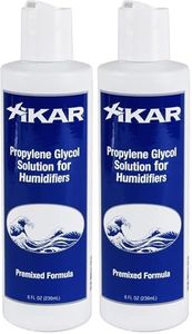 Xikar Humidor Solution - Premium Pre-Mixed Propylene Glycol for 70% Relative Humidity Maintenance for Reliable Humidification, 8 Fl Oz (Pack of 2)