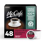 McCafe Espresso Roast K-Cup Coffee Pods, 48 Count, For Keurig Coffee Makers