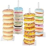 Donut Stand Acrylic 4 Pack, Clear B