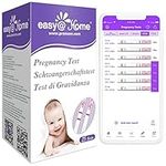 Easy@Home 25 x Pregnancy Test Strips for Early Detection 10 MIU/ml, Fertility Test Kit, 25 HCG Tests