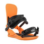 Union Strata Men's Snowboard Bindings, Orange, Medium