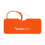 DIDINSKY Reading glasses for men and women. Glasses With Pocket Hard Case. Stylish frameless glasses for Optimal comfort. Fashion glasses. Orange +3.0 – ORSAY