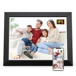 WiFi Digital Picture Frame 16.2-inch Digital Photo Frame - 32GB Wall Mountable Digital Picture Frame, Touchscreen, Motion Sensor, Auto-Rotate, Share Photo Video Via App Email, for Mom