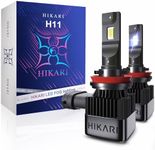 HIKARI 2023 HyperStar H11/H8/H9 20000LM Wireless LED Headlight Bulbs, 32W Acme-X LED Equivalent to 150W Ordinary LED, Wider Driving Vision, Halogen Upgrade Replacement,6000K White, IP68, H16 Foglight
