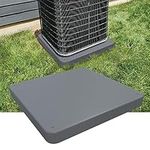 Mxclimate Equipment Pad for HVAC Systems,Ductless Mini Split Air Conditioner,32"x32"x2"Plastic Condenser Unit Pad