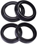 YS-TM 39mm Fork Seals - 45378-87 Replacement For Harley Davidson L87-20 XL 39mm Fork Sportster XL883 1200, for HONDA 51490-MG2-305 51490-MB9-782 51490-MB9-781 FORK SEAL SET 39mm ID x 52mm OD x 11mm T