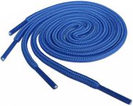 Round Cord Shoe Laces Coloured Trainers Hi-tops Football Boots Laces Shoelaces, Classic Blue, 120