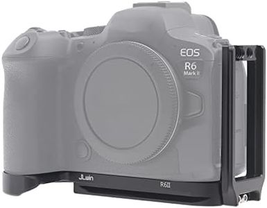 FOTGA Placa de liberación rápida en forma de L Soporte L-Bracket Vertical Placa Extensible para Canon EOS R6 Mark II Cámara, Compatible con DJI Ronin RS2/RSC2/RS3/RS3 Pro/RS3 Mini estabilizador Arca
