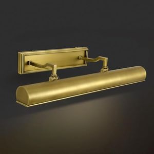 Joyunleo Picture Light 24" Brass Picture Lights for Wall 4-Light Gold Picture Frame Light Dimmable Art Gallery Light Accent Lighting Bathroom Wall Sconce for Artwork Poster Portrait Library Display