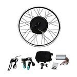 INTBUYING E-Bike Conversion Kit E-Bike Electric Bicycle Conversion Kit Front Hub Motor 20inch 500w 48v-60v