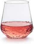 Libbey Hammered Stemless Wine Glass