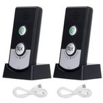 2-Way Wireless Intercom System for Home, Waterproof Voice Intercom Doorbell, Extra Wide Range, Long Battery Life