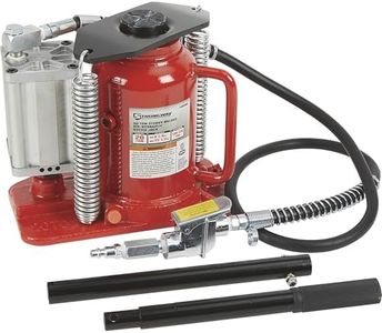 Strongway 20-Ton Air/Hybrid Short Bottle Jack
