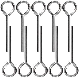 PAGOW 10 Pack 5/32 inch Standard Hex Dogging Key with Full Loop, Allen Wrench Door Key for Push Bar Panic Exit Devices