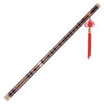 Pluggable Bitter Bamboo Flute Dizi Traditional Handmade Chinese Musical Woodwind Instrument Key of C Study Level fessional Performance