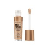 Rimmel Multi Tasker Better Than Filters, 3 in 1 skin primer, glow booster, and highlighter for a natural smooth glow, Infused with Vitamins C, Vegan & Cruelty-Free, 001 Fair