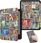 Case Compatible for Kindle Paperwhite (11th Generation 2021) 6.8 inch Case Cover with Hand Strap Magnetic Smart Auto Wake/Sleep (Book1)