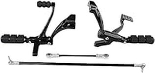 VPZMT Forward Controls Complete Kit Pegs Levers& Linkages For Harley Sportster XL1200 Forty-Eight Roadster Nightster 883Iron 2004-2013